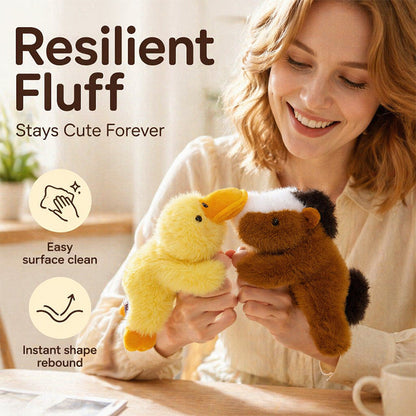 🧲 Lovely Plushie Fridge Magnet Doll – Premium Mink Velvet, Hidden Magnet, Perfect for Fridge, Laptop & Bags ✨