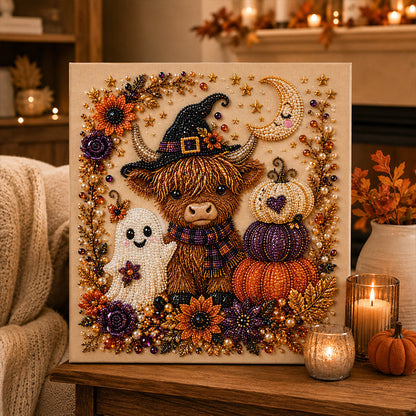 🔥Hot Sale✨ 50% OFF👻Halloween Ghost Pearl Art DIY Kit🎁