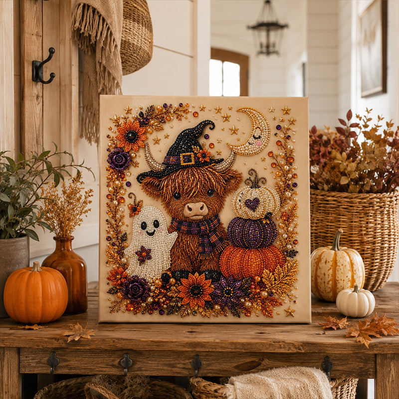 🔥Hot Sale✨ 50% OFF👻Halloween Ghost Pearl Art DIY Kit🎁
