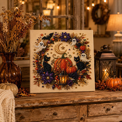 🔥Hot Sale✨ 50% OFF👻Halloween Ghost Pearl Art DIY Kit🎁
