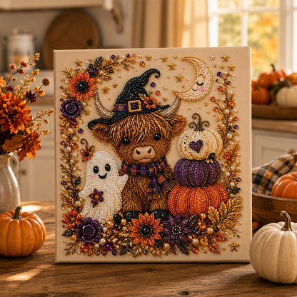 🔥Hot Sale✨ 50% OFF👻Halloween Ghost Pearl Art DIY Kit🎁