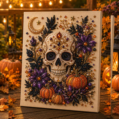 🔥Hot Sale✨ 50% OFF👻Halloween Ghost Pearl Art DIY Kit🎁