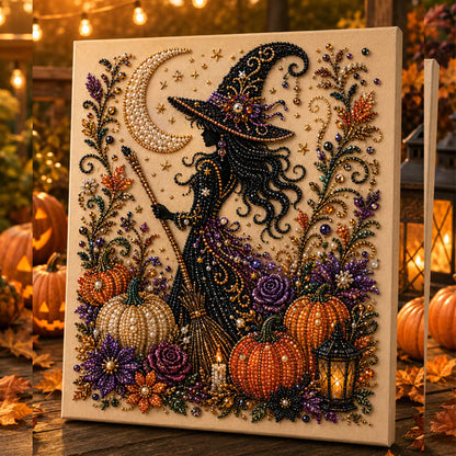 🔥Hot Sale✨ 50% OFF👻Halloween Ghost Pearl Art DIY Kit🎁