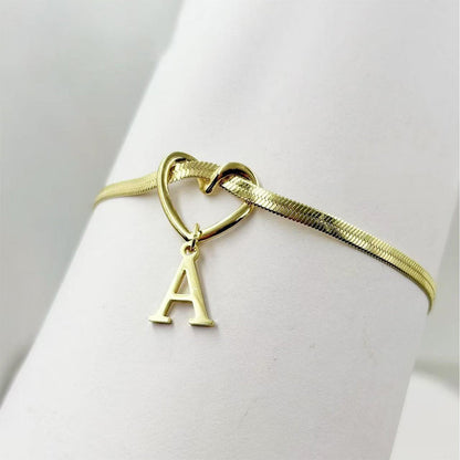 💖 50% OFF NOW! ✨ Heart Initial Anklet Snake Chain – Personalized charm, adjustable fit & delicate snake chain – Perfect gift for yourself or a loved one ❤️