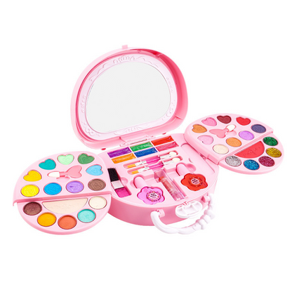 🏆LIMITED TIME 50% OFF💄Kids Washable Makeup Toy Set with Portable Pink Handbag