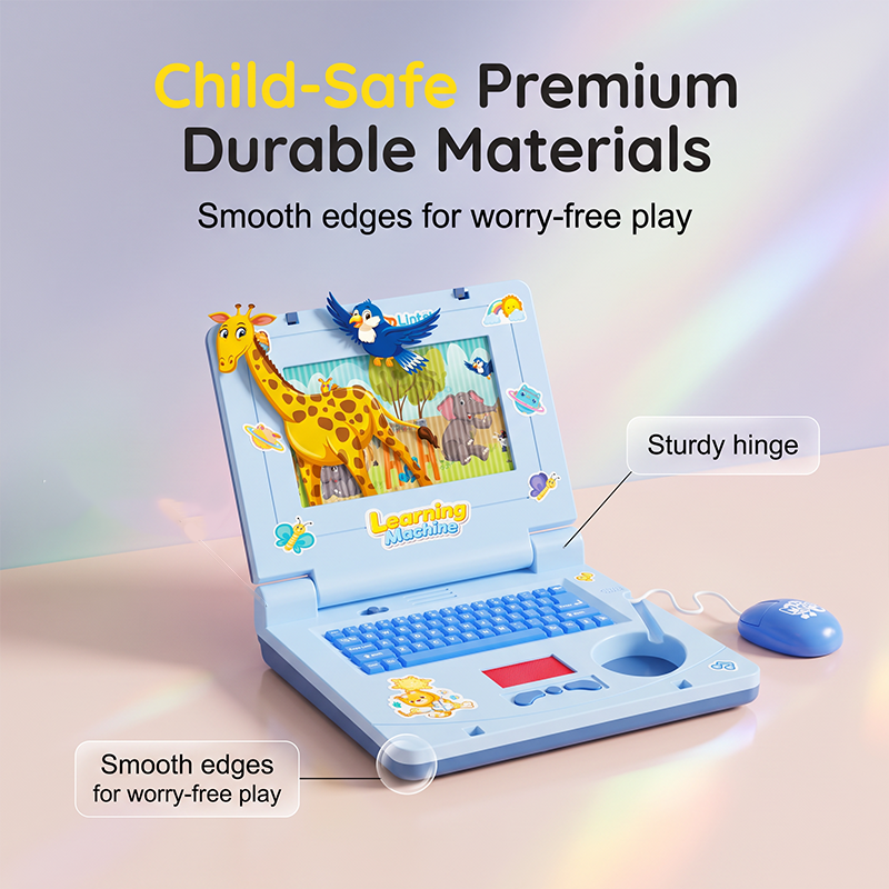50% Off!💻 Baby's first laptop – no Wi-Fi needed. Lights, music, learning. Let's go! 👶✨✨