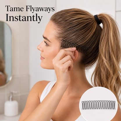 💇‍♀️✨ Flexible Invisible Hair Comb—invisible, flexible, and non-slip—instantly creates a perfectly secure hold! 🌟