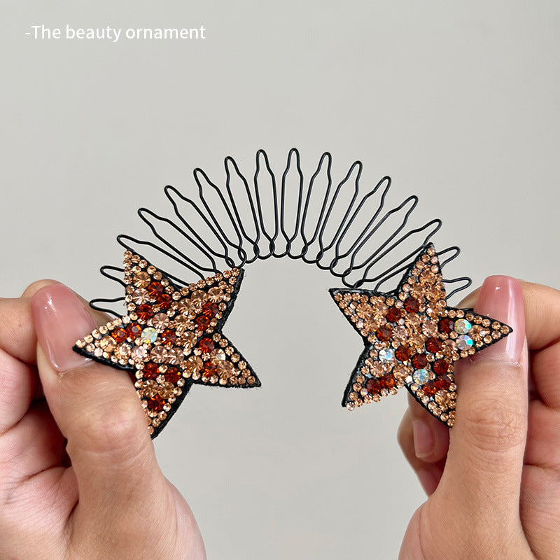 💇‍♀️✨ Flexible Invisible Hair Comb—invisible, flexible, and non-slip—instantly creates a perfectly secure hold! 🌟