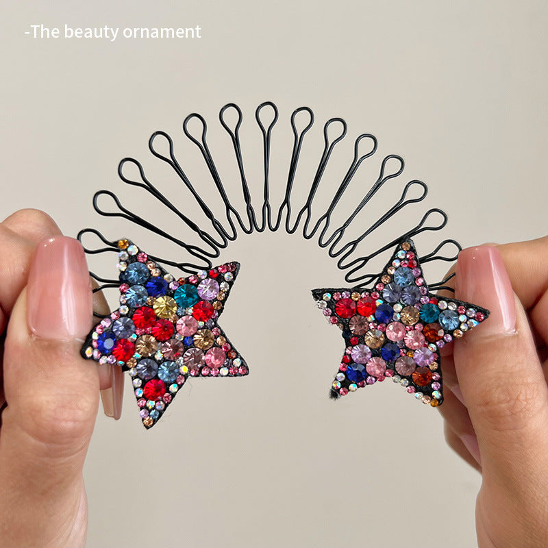 💇‍♀️✨ Flexible Invisible Hair Comb—invisible, flexible, and non-slip—instantly creates a perfectly secure hold! 🌟