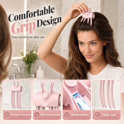 Shape in 3 Seconds！👱‍♀️High Cranial Top Magic Tool！Volumizing Root Lift Clip