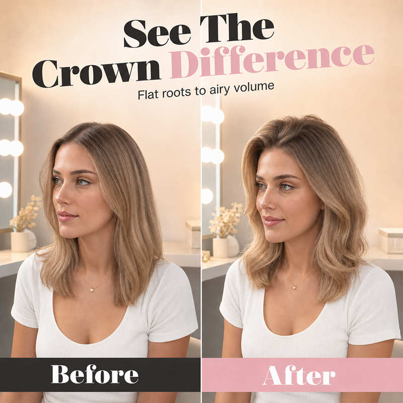 Shape in 3 Seconds！👱‍♀️High Cranial Top Magic Tool！Volumizing Root Lift Clip