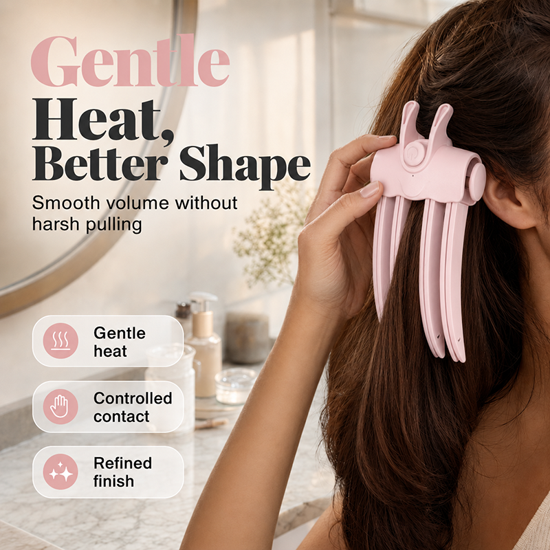 Shape in 3 Seconds！👱‍♀️High Cranial Top Magic Tool！Volumizing Root Lift Clip