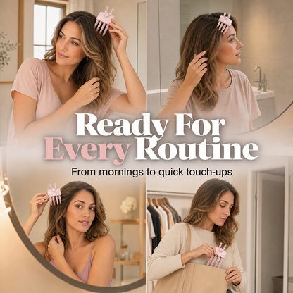 Shape in 3 Seconds！👱‍♀️High Cranial Top Magic Tool！Volumizing Root Lift Clip
