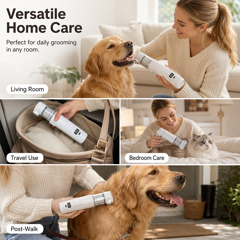 🔥Electric Pet Grooming Comb🐕Keep your furry friends away from mites, fleas and tangled fur！