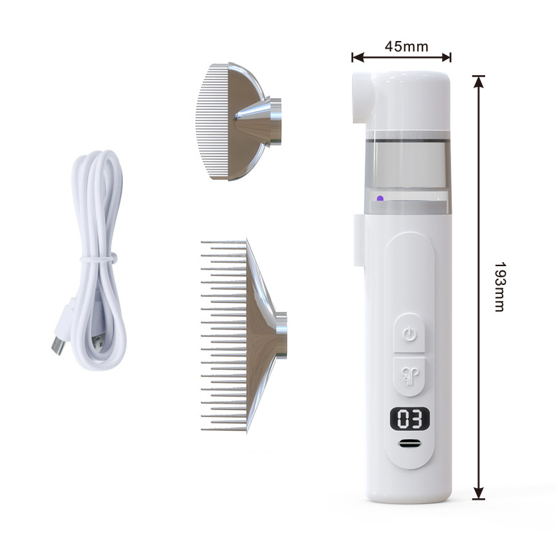 🔥Electric Pet Grooming Comb🐕Keep your furry friends away from mites, fleas and tangled fur！