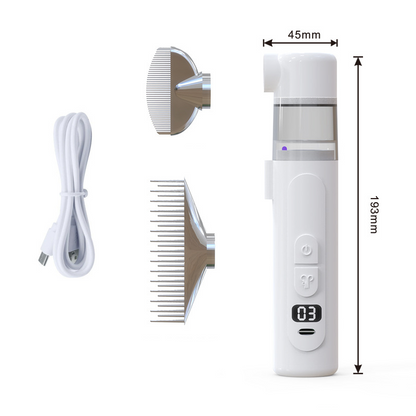 🔥Electric Pet Grooming Comb🐕Keep your furry friends away from mites, fleas and tangled fur！