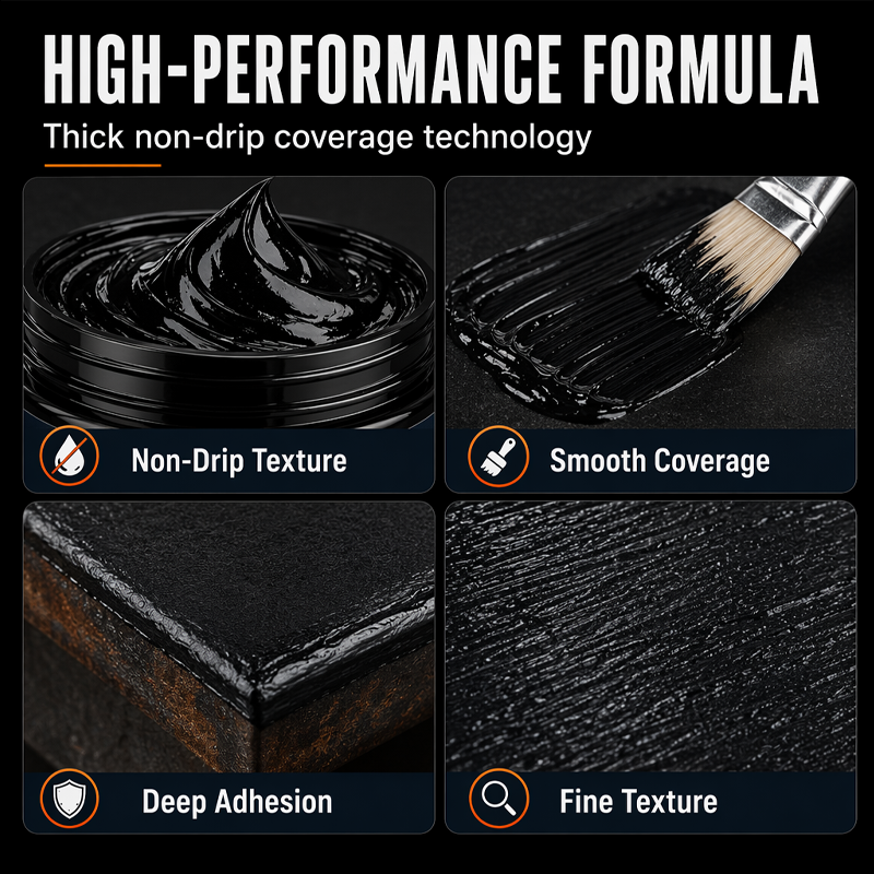 🔧 Metal Rust Protection Black Repair Paste – Restores rusty gates, railings & tools. Forms protective coating – no need to replace! 🛡️✨