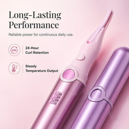 ⏳LAST DAY SALE 50% OFF !!💗Rechargeable Heated Eyelash Curler