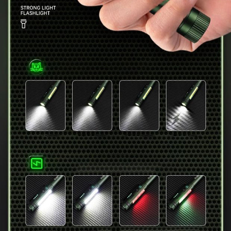 🔥Multifunctional Pen-Shaped Strong Magnetic Work Light