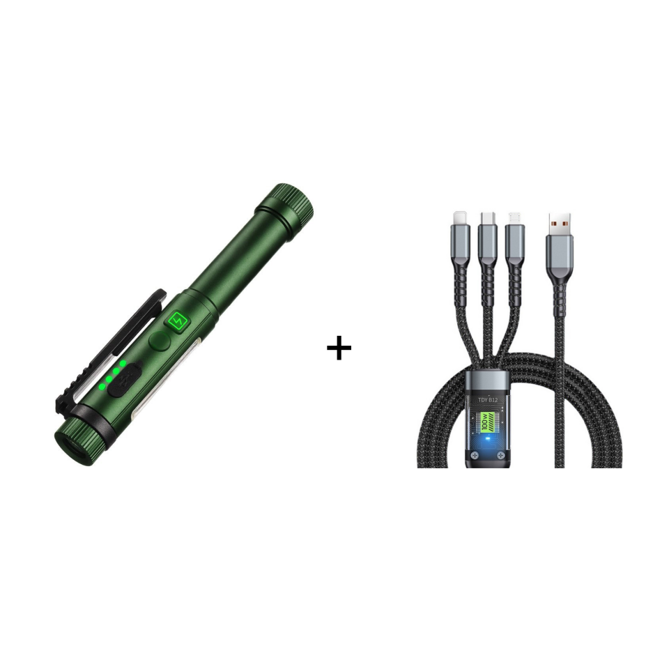 🔥Multifunctional Pen-Shaped Strong Magnetic Work Light