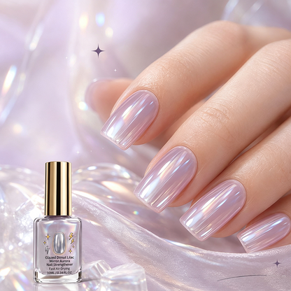 🔥Buy 2 Get 1 Free(3 PCS) ⏰Lilac Glossy Mirror Nail Strengthener