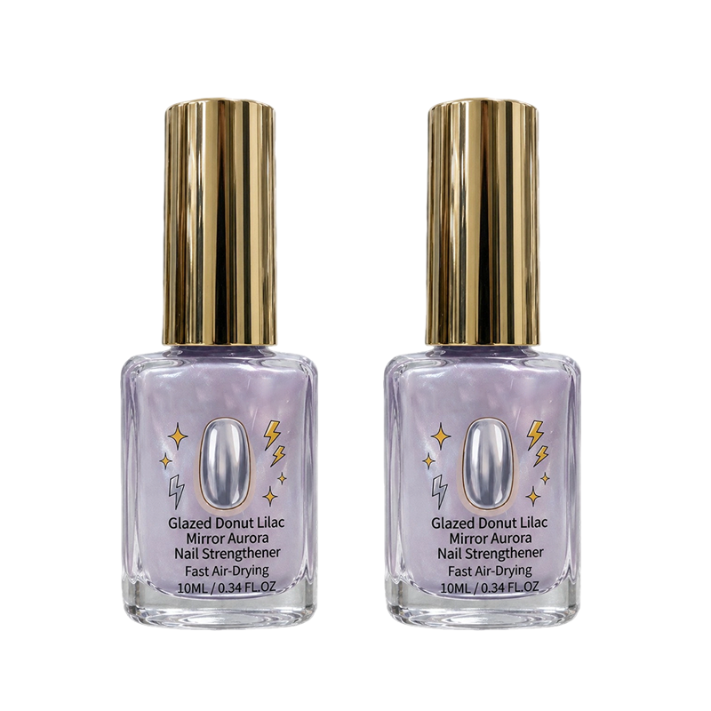 🔥Buy 2 Get 1 Free(3 PCS) ⏰Lilac Glossy Mirror Nail Strengthener