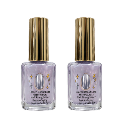 🔥Buy 2 Get 1 Free(3 PCS) ⏰Lilac Glossy Mirror Nail Strengthener
