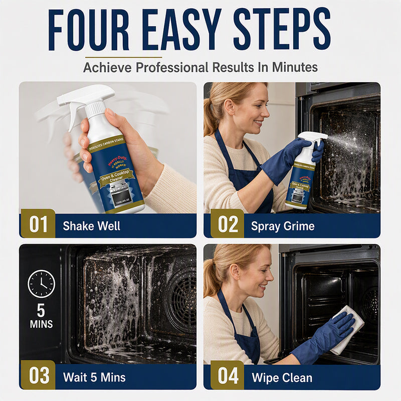 💥 LAST DAY SALE ONLY ￡7.99!!🌻Heavy Duty Oven & Cooktop Cleaner Spray