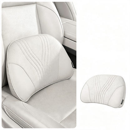 Premium Car Seat Headrest & Lumbar Support Cushion